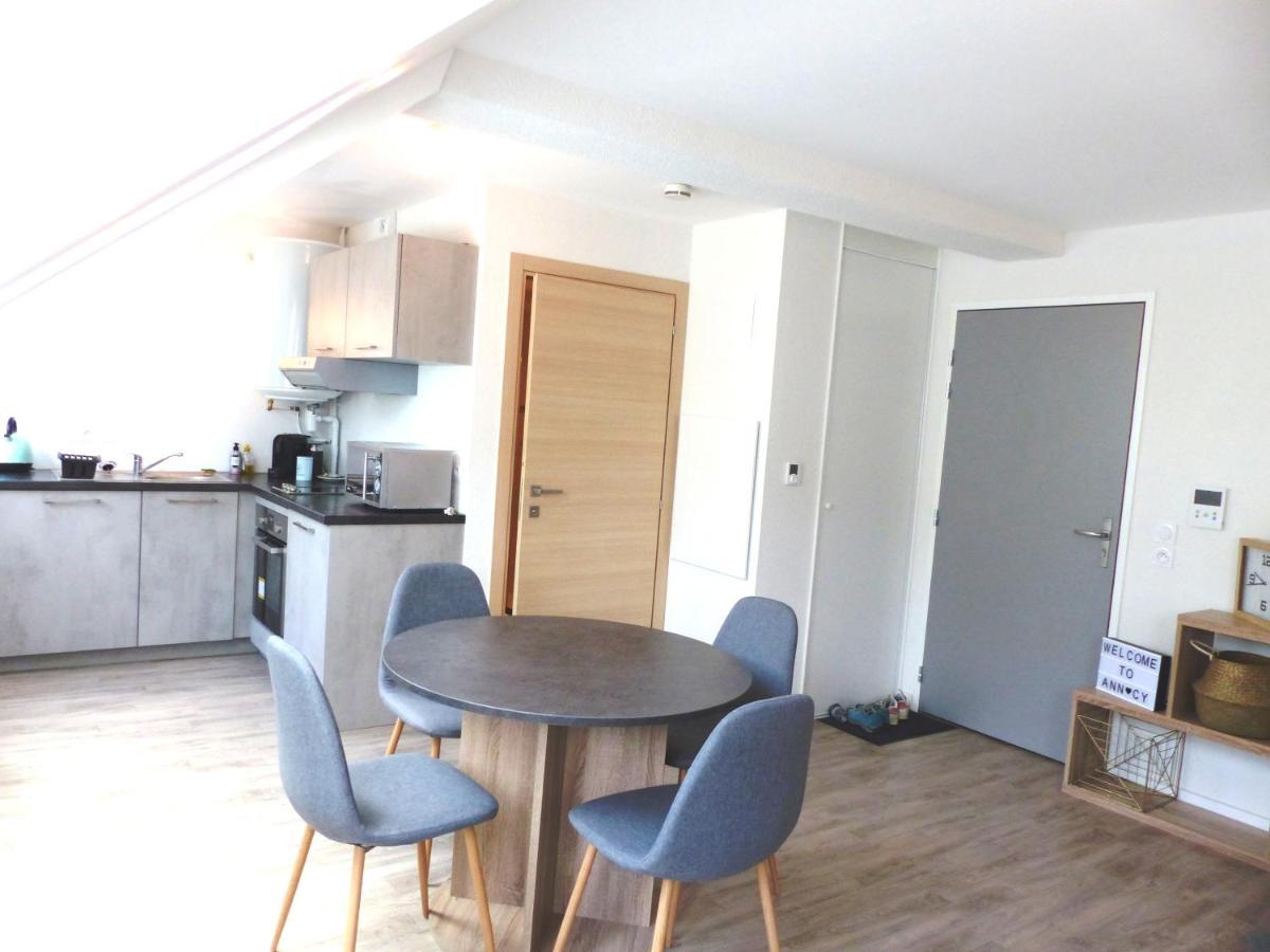 Magnifique T1 Bis Triangle D Or - Parking - Wifi Apartment Annecy Luaran gambar